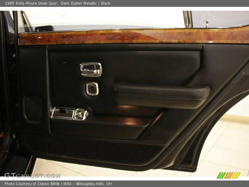 Dark Oyster Metallic / Black 1985 Rolls-Royce Silver Spur