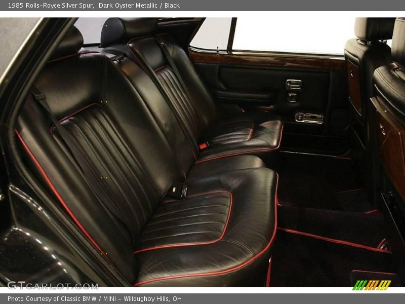 Dark Oyster Metallic / Black 1985 Rolls-Royce Silver Spur