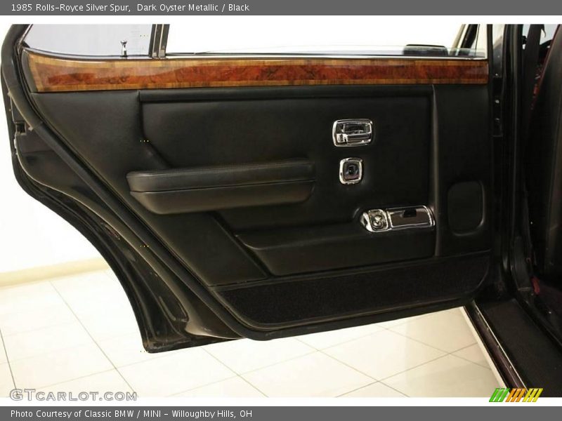 Dark Oyster Metallic / Black 1985 Rolls-Royce Silver Spur