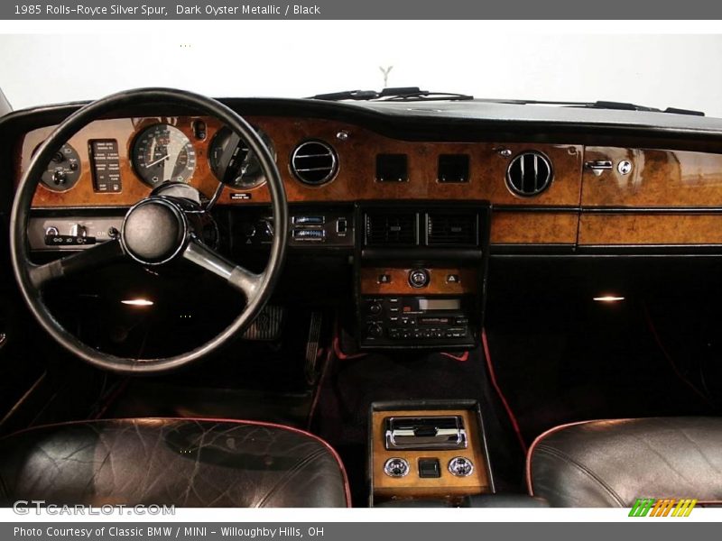 Dark Oyster Metallic / Black 1985 Rolls-Royce Silver Spur