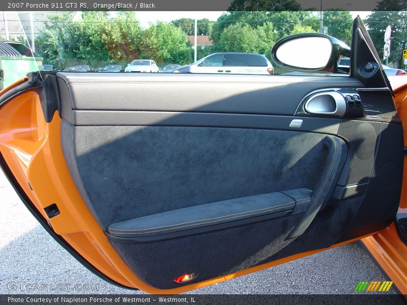 Alcantara / Leather Interior Door Panel - 2007 Porsche 911 GT3 RS
