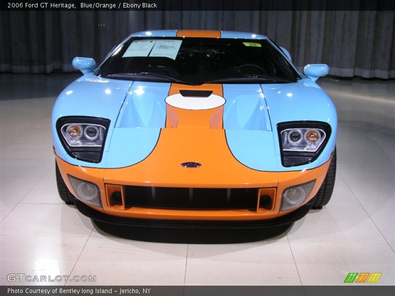 Blue/Orange / Ebony Black 2006 Ford GT Heritage