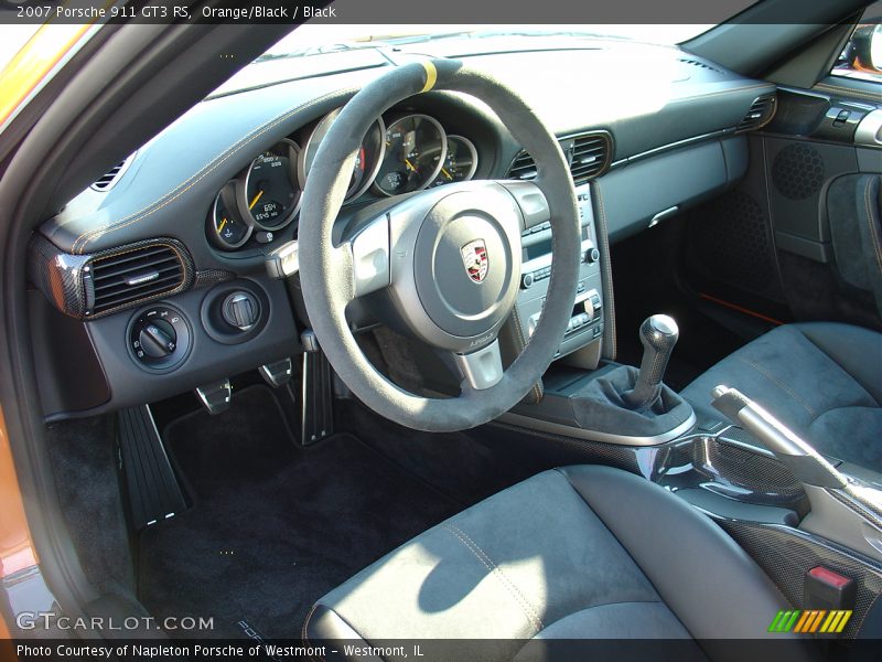Black Interior - 2007 911 GT3 RS 