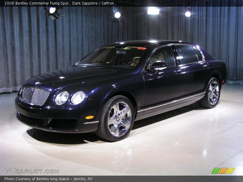 Dark Sapphire / Saffron 2006 Bentley Continental Flying Spur