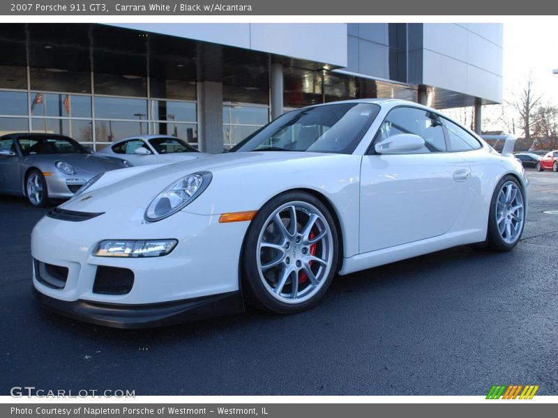 Carrara White / Black w/Alcantara 2007 Porsche 911 GT3