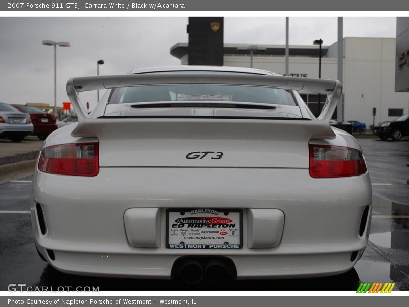Carrara White / Black w/Alcantara 2007 Porsche 911 GT3
