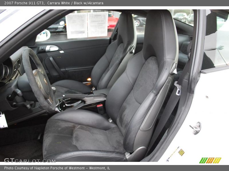 Carrara White / Black w/Alcantara 2007 Porsche 911 GT3