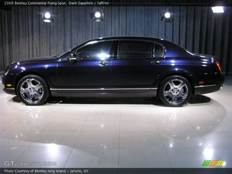 Dark Sapphire / Saffron 2006 Bentley Continental Flying Spur