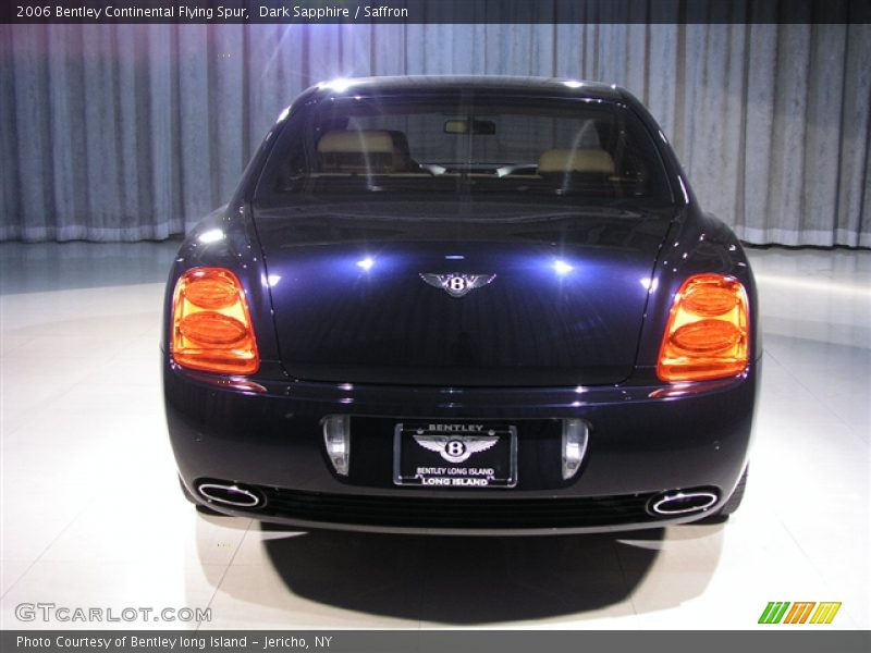 Dark Sapphire / Saffron 2006 Bentley Continental Flying Spur