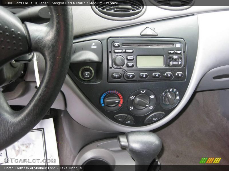 Sangria Red Metallic / Medium Graphite 2000 Ford Focus LX Sedan
