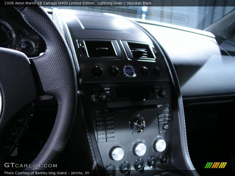 Lightning Silver / Obsidian Black 2008 Aston Martin V8 Vantage N400 Limited Edition