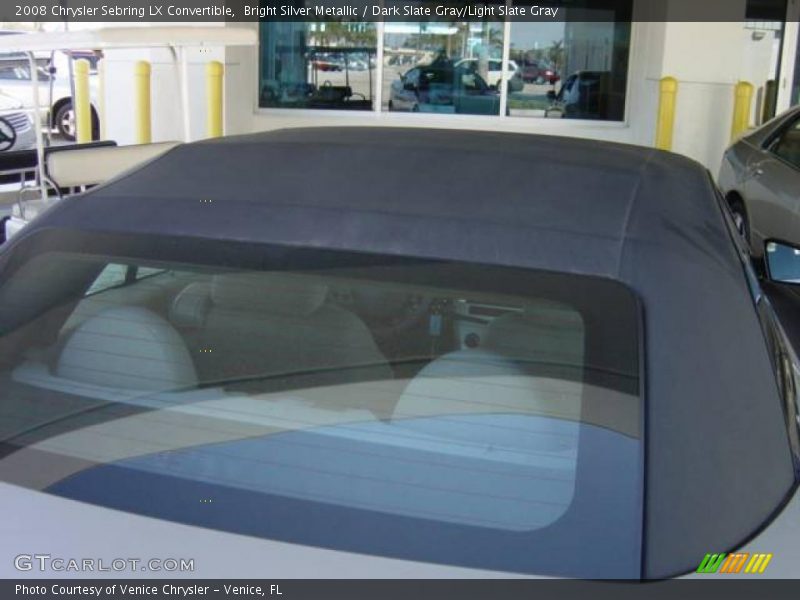 Bright Silver Metallic / Dark Slate Gray/Light Slate Gray 2008 Chrysler Sebring LX Convertible