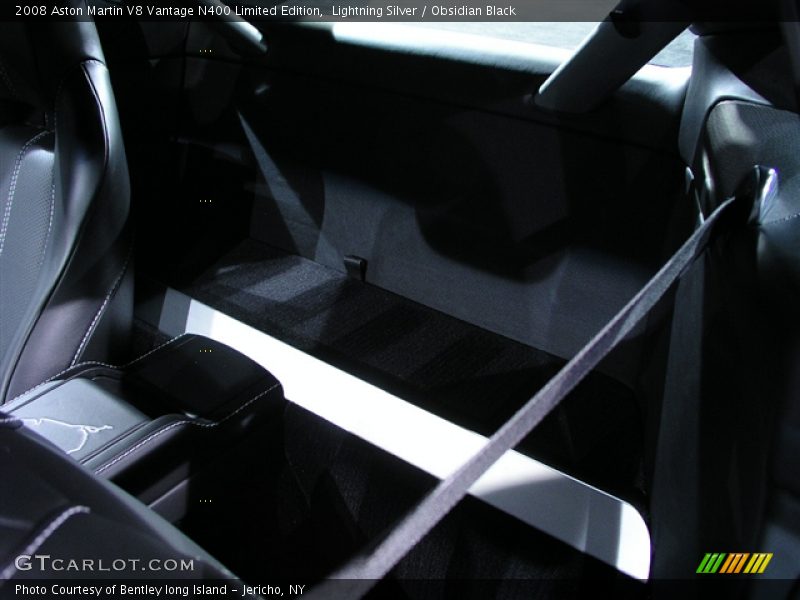 Lightning Silver / Obsidian Black 2008 Aston Martin V8 Vantage N400 Limited Edition