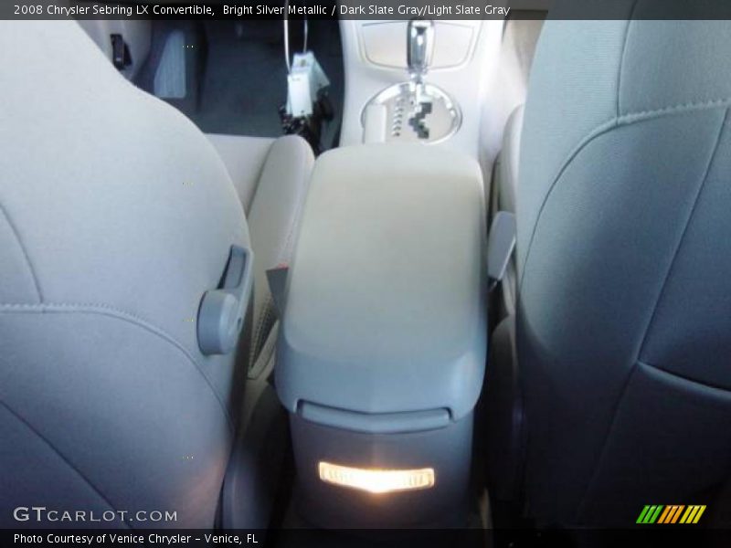 Bright Silver Metallic / Dark Slate Gray/Light Slate Gray 2008 Chrysler Sebring LX Convertible
