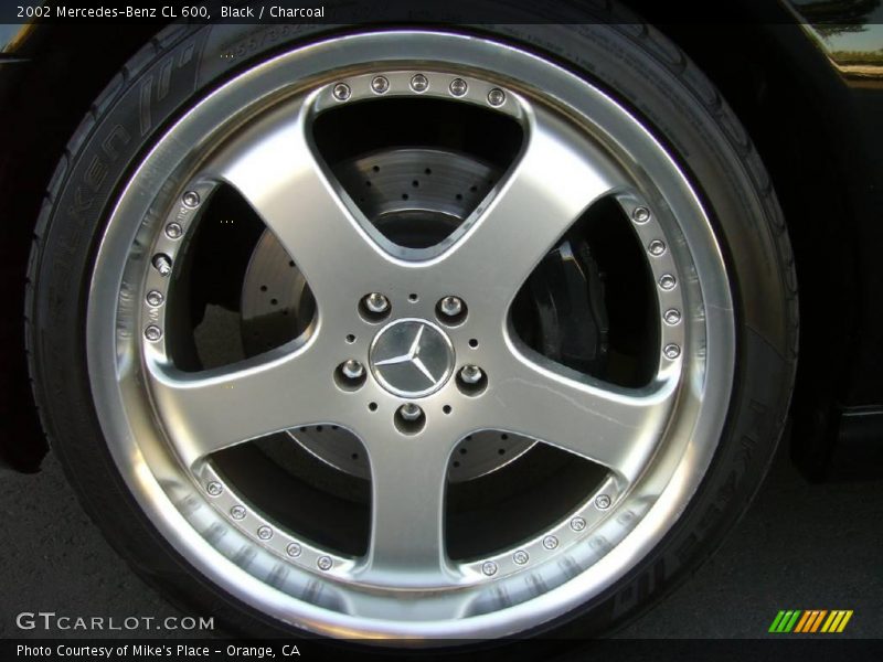 Black / Charcoal 2002 Mercedes-Benz CL 600