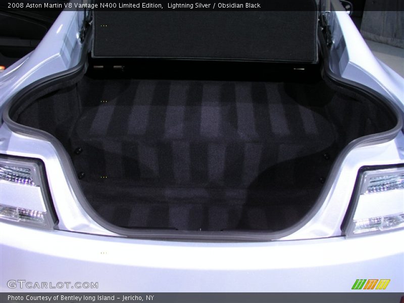 Lightning Silver / Obsidian Black 2008 Aston Martin V8 Vantage N400 Limited Edition