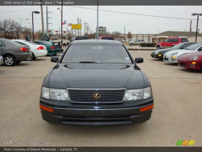 Black / Tan Leather 1995 Lexus LS 400 Sedan