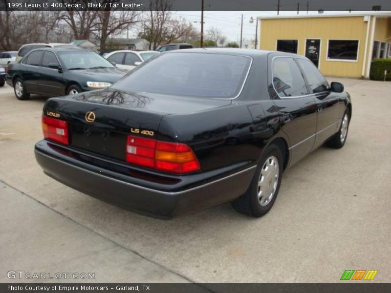 Black / Tan Leather 1995 Lexus LS 400 Sedan