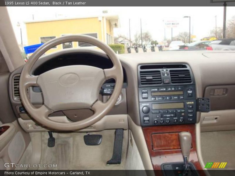 Black / Tan Leather 1995 Lexus LS 400 Sedan