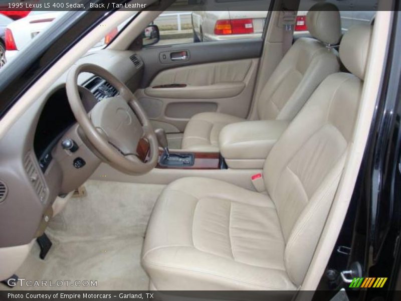 Black / Tan Leather 1995 Lexus LS 400 Sedan