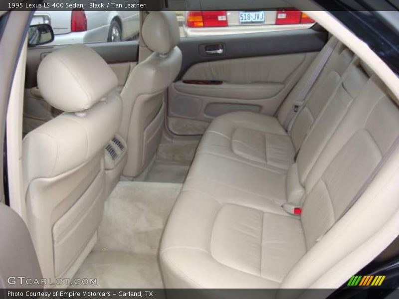 Black / Tan Leather 1995 Lexus LS 400 Sedan