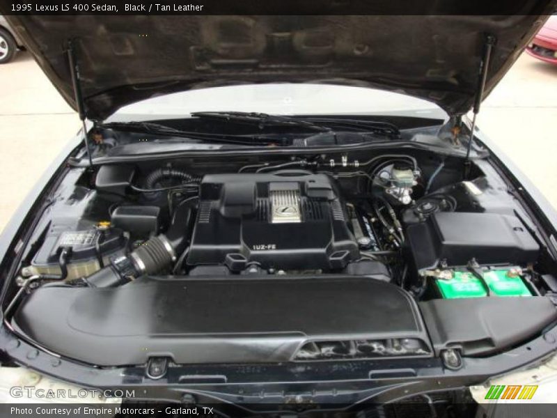 Black / Tan Leather 1995 Lexus LS 400 Sedan