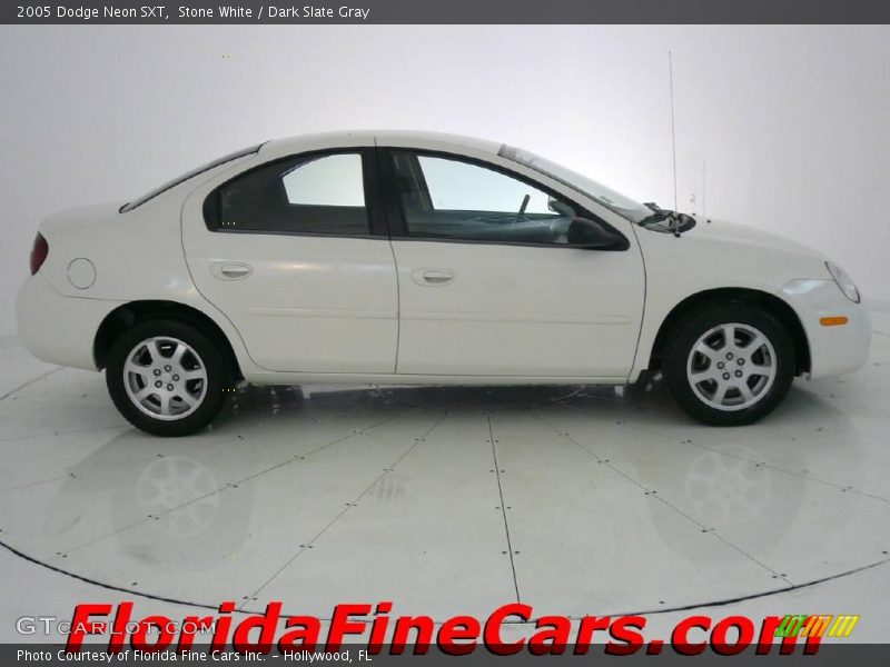 Stone White / Dark Slate Gray 2005 Dodge Neon SXT