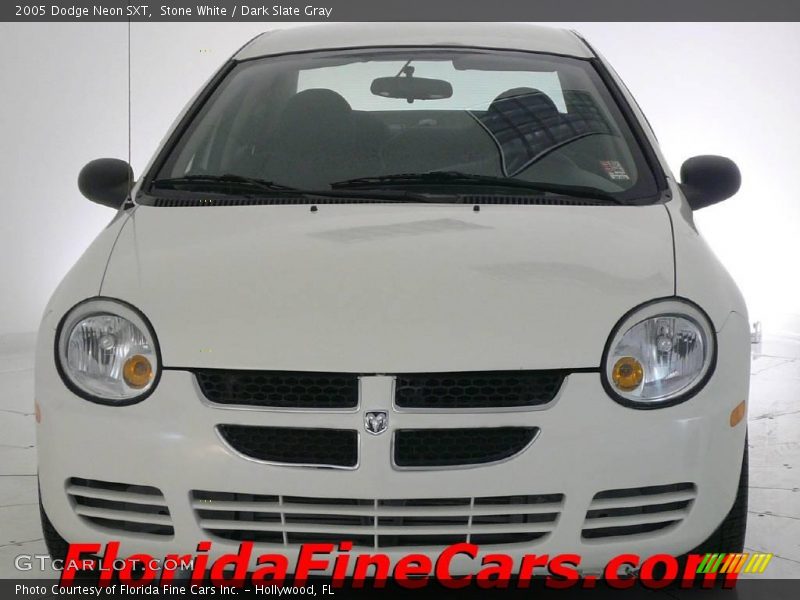 Stone White / Dark Slate Gray 2005 Dodge Neon SXT