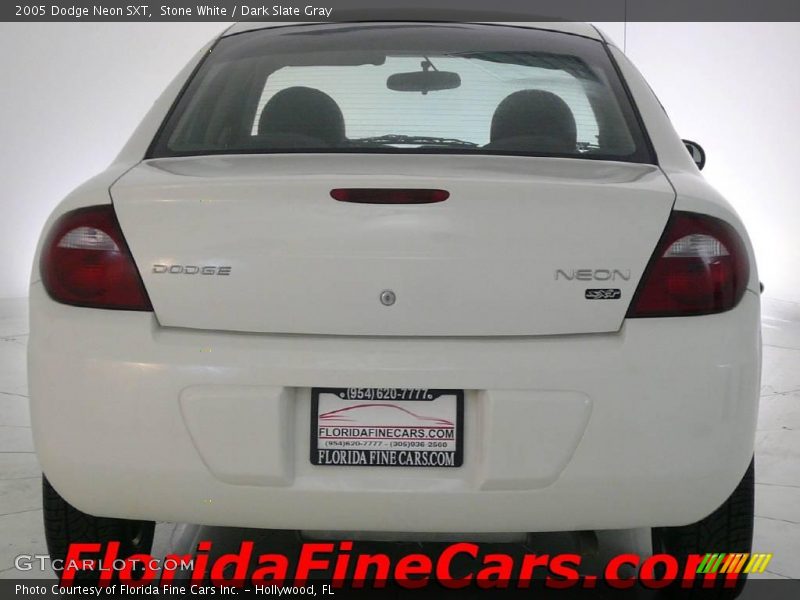 Stone White / Dark Slate Gray 2005 Dodge Neon SXT