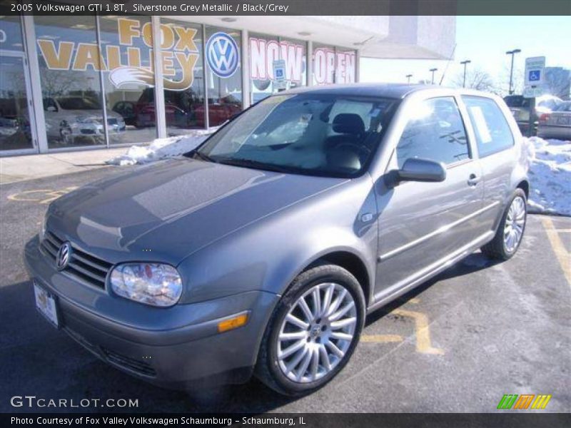 Silverstone Grey Metallic / Black/Grey 2005 Volkswagen GTI 1.8T