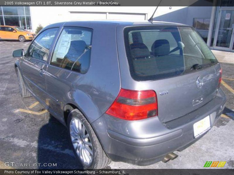 Silverstone Grey Metallic / Black/Grey 2005 Volkswagen GTI 1.8T