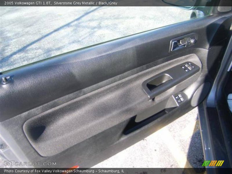 Silverstone Grey Metallic / Black/Grey 2005 Volkswagen GTI 1.8T