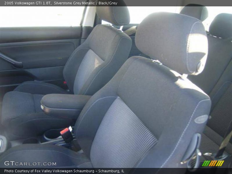Silverstone Grey Metallic / Black/Grey 2005 Volkswagen GTI 1.8T