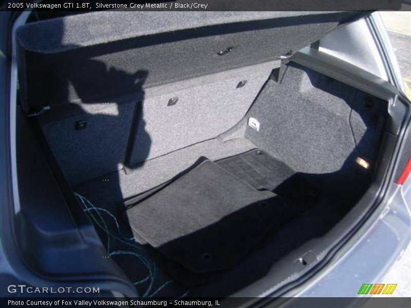 Silverstone Grey Metallic / Black/Grey 2005 Volkswagen GTI 1.8T