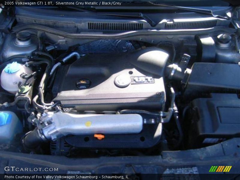 Silverstone Grey Metallic / Black/Grey 2005 Volkswagen GTI 1.8T
