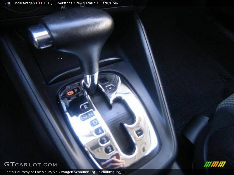 Silverstone Grey Metallic / Black/Grey 2005 Volkswagen GTI 1.8T