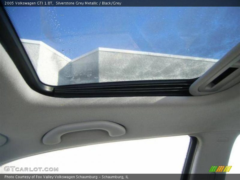 Silverstone Grey Metallic / Black/Grey 2005 Volkswagen GTI 1.8T