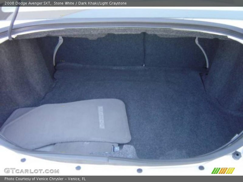 Stone White / Dark Khaki/Light Graystone 2008 Dodge Avenger SXT