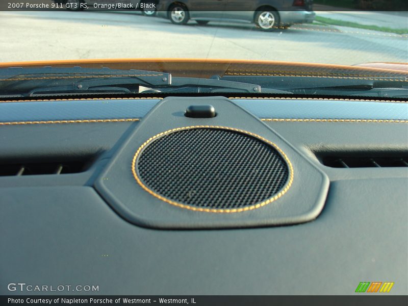 Orange/Black / Black 2007 Porsche 911 GT3 RS