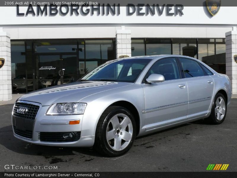 Light Silver Metallic / Black 2006 Audi A8 4.2 quattro