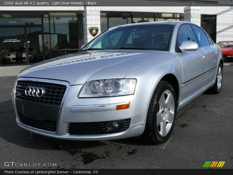 Light Silver Metallic / Black 2006 Audi A8 4.2 quattro