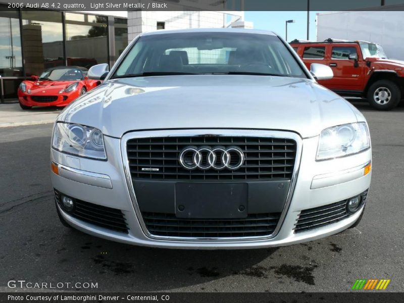 Light Silver Metallic / Black 2006 Audi A8 4.2 quattro