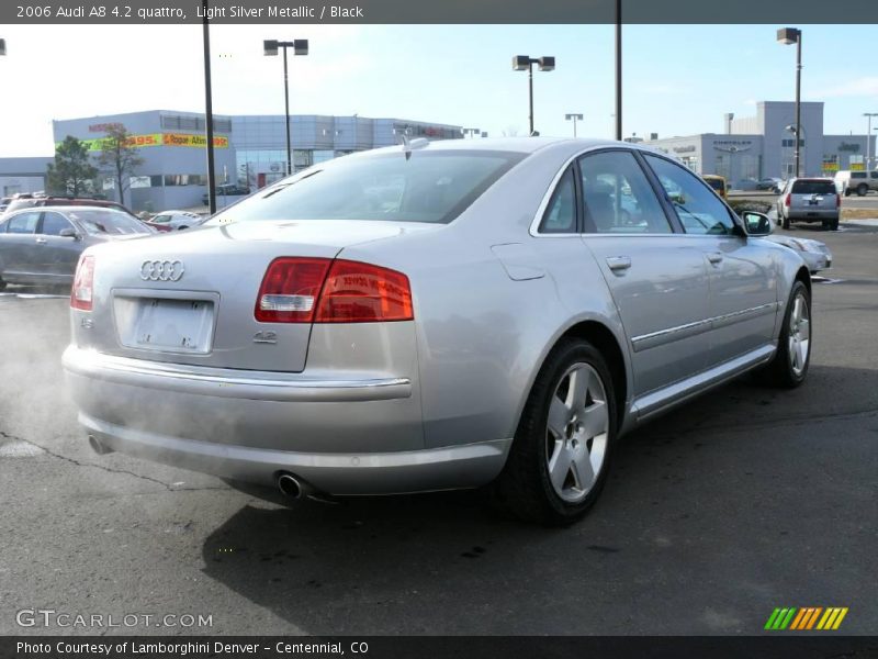 Light Silver Metallic / Black 2006 Audi A8 4.2 quattro