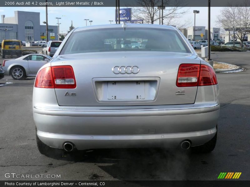 Light Silver Metallic / Black 2006 Audi A8 4.2 quattro