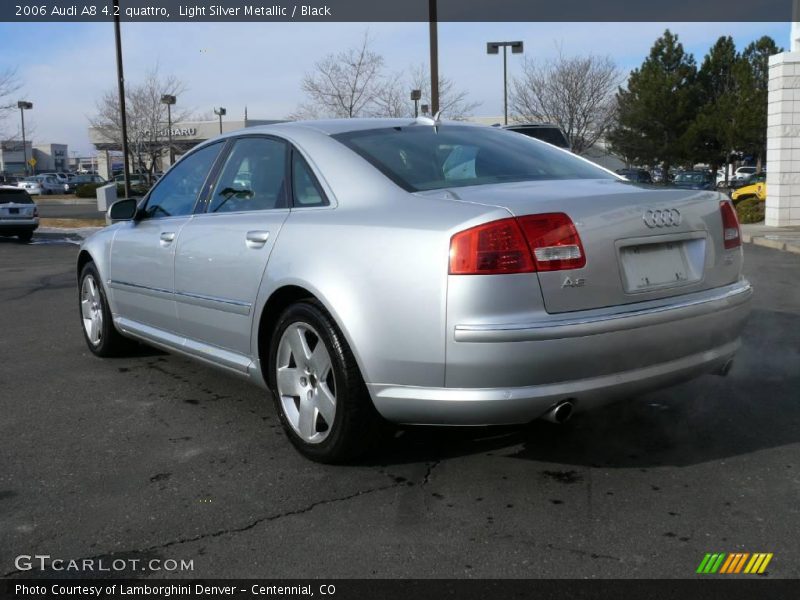 Light Silver Metallic / Black 2006 Audi A8 4.2 quattro