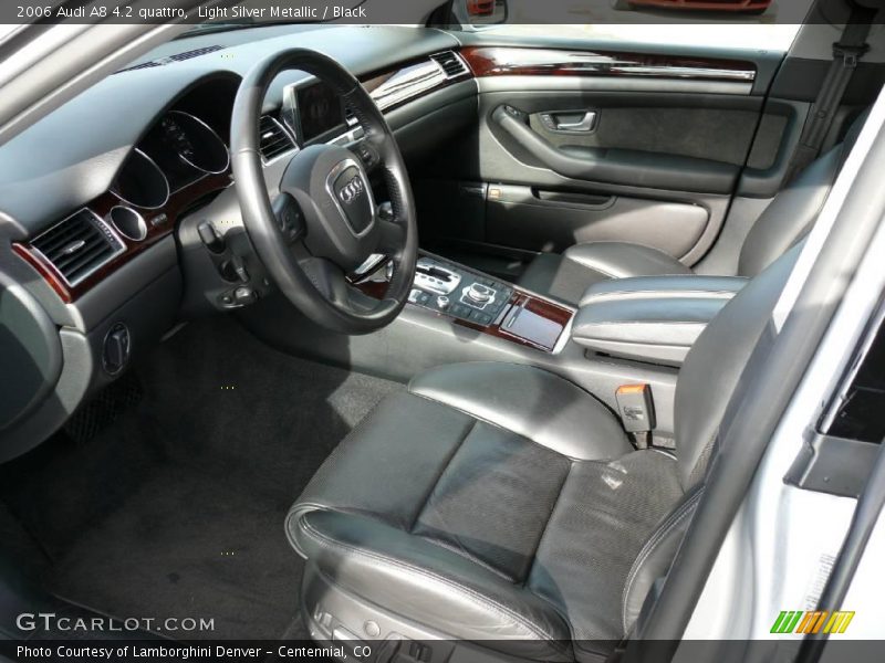 Light Silver Metallic / Black 2006 Audi A8 4.2 quattro