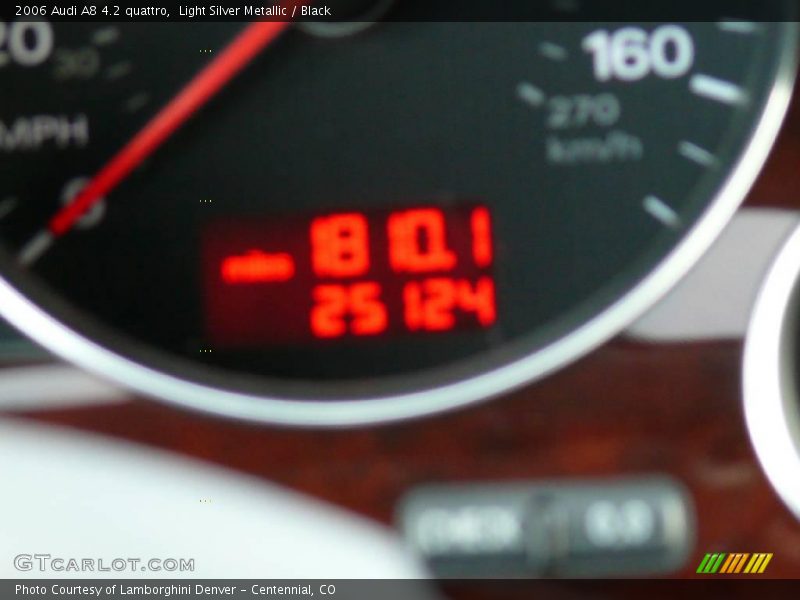 Light Silver Metallic / Black 2006 Audi A8 4.2 quattro