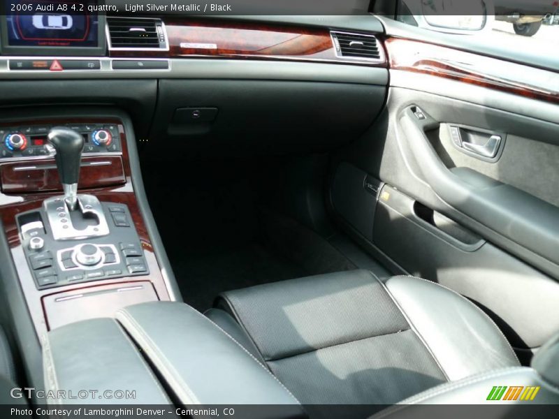 Light Silver Metallic / Black 2006 Audi A8 4.2 quattro
