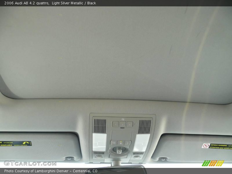 Light Silver Metallic / Black 2006 Audi A8 4.2 quattro