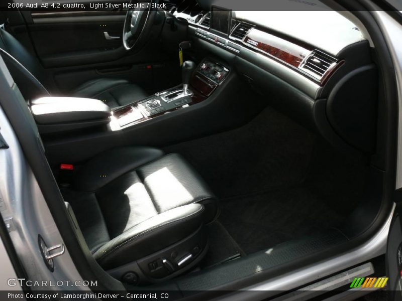 Light Silver Metallic / Black 2006 Audi A8 4.2 quattro